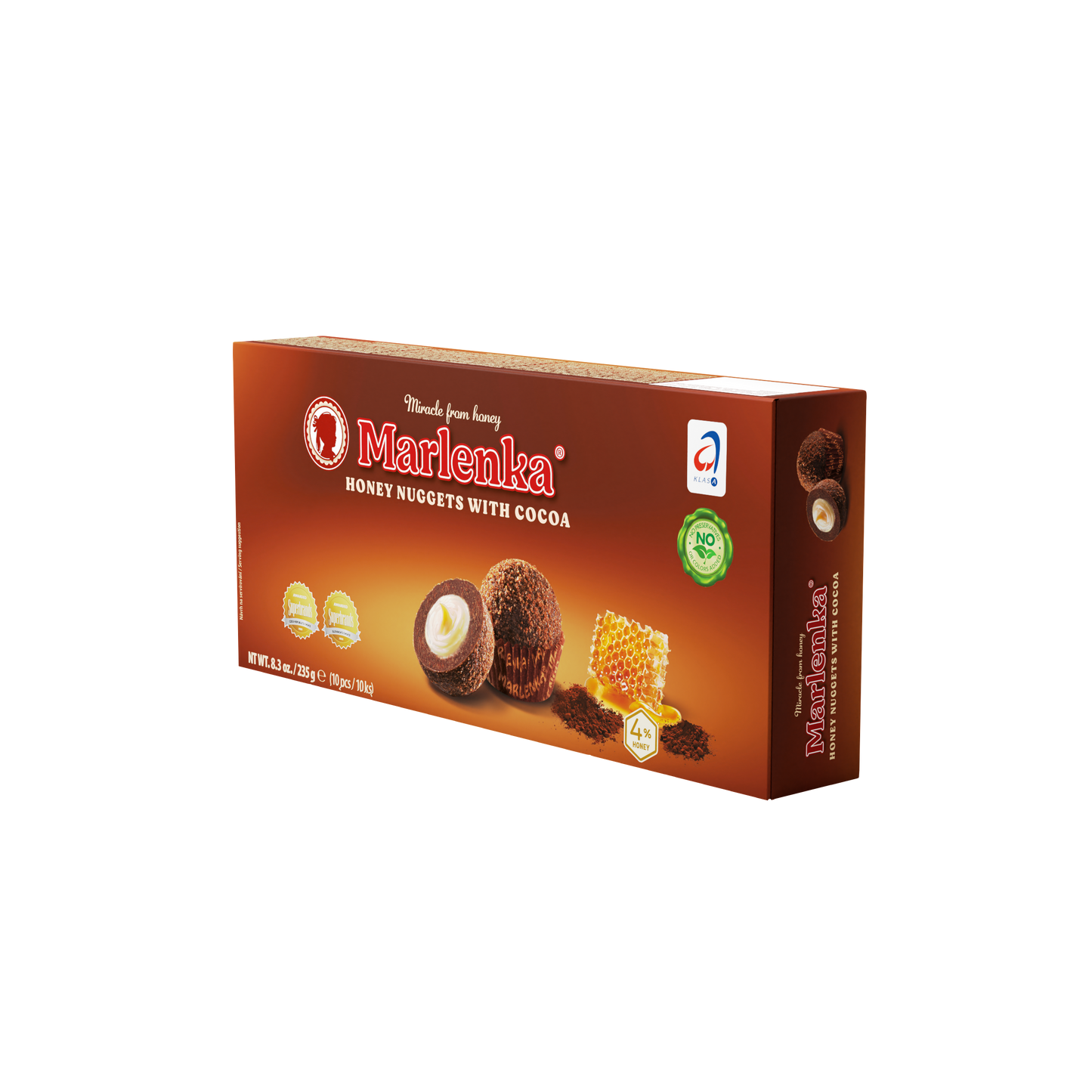 Honey Nuggets MARLENKA® with Cocoa 235g