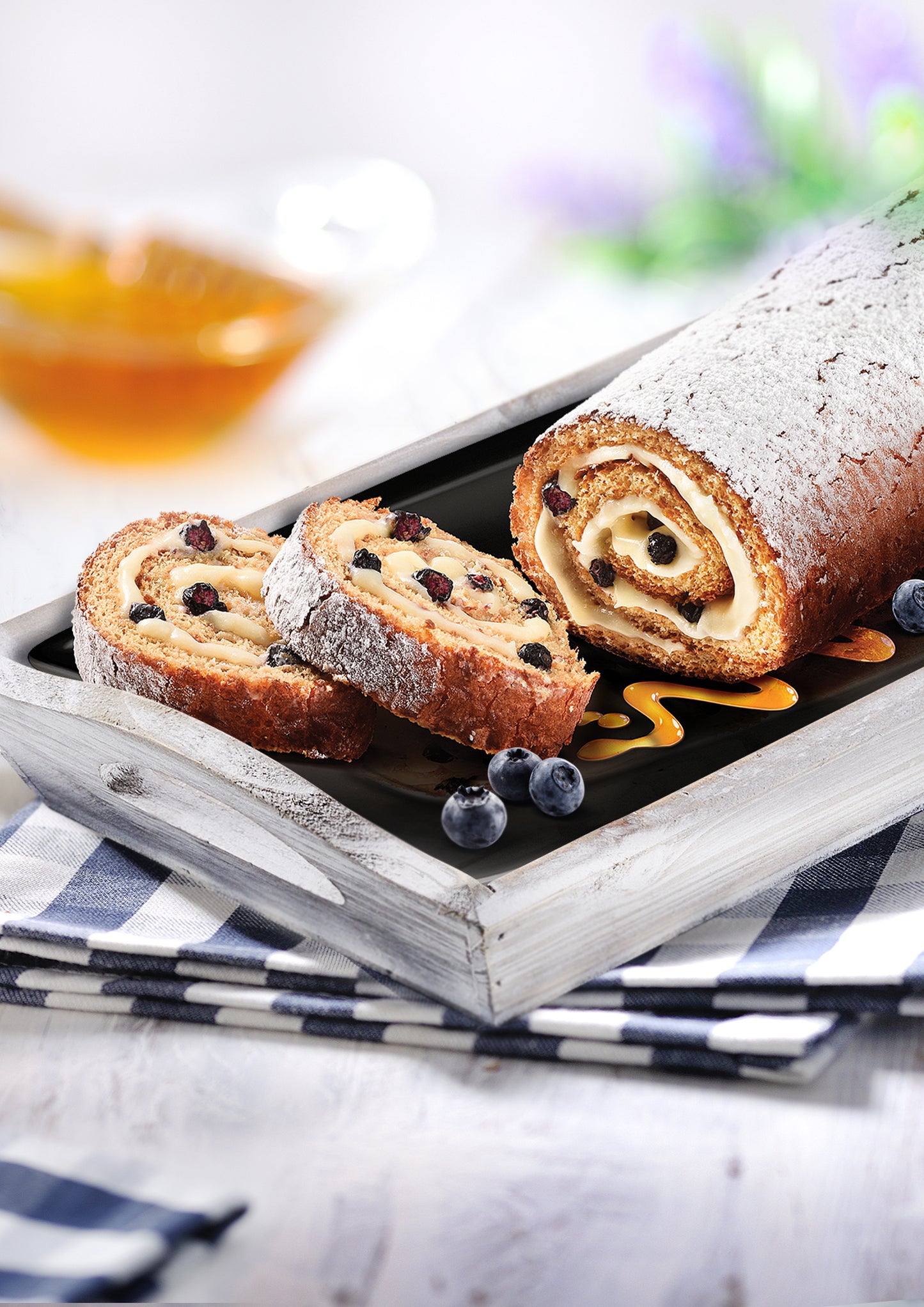 Honey Roll MARLENKA® with Blueberries 300g
