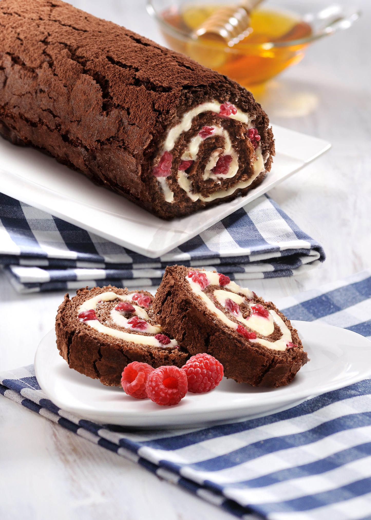 Honey Roll MARLENKA® with Cocoa&Raspberries 300g