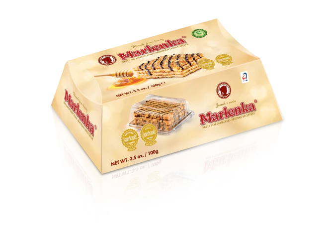 Honey Cake MARLENKA® with Walnuts 100g